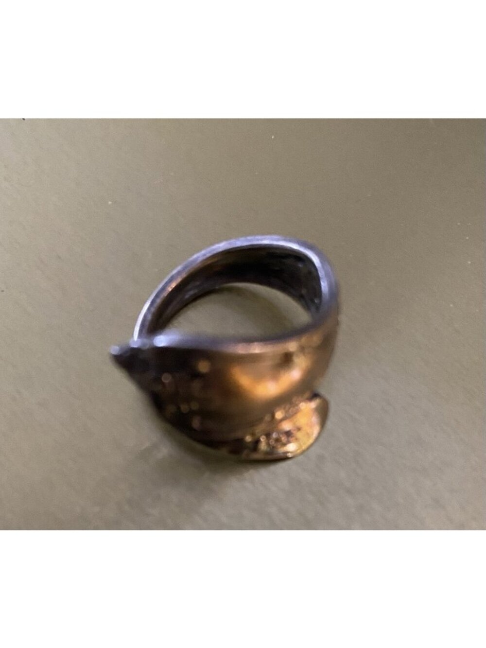 Beautiful WA Rodgers Oreida LTD Spoon Ring